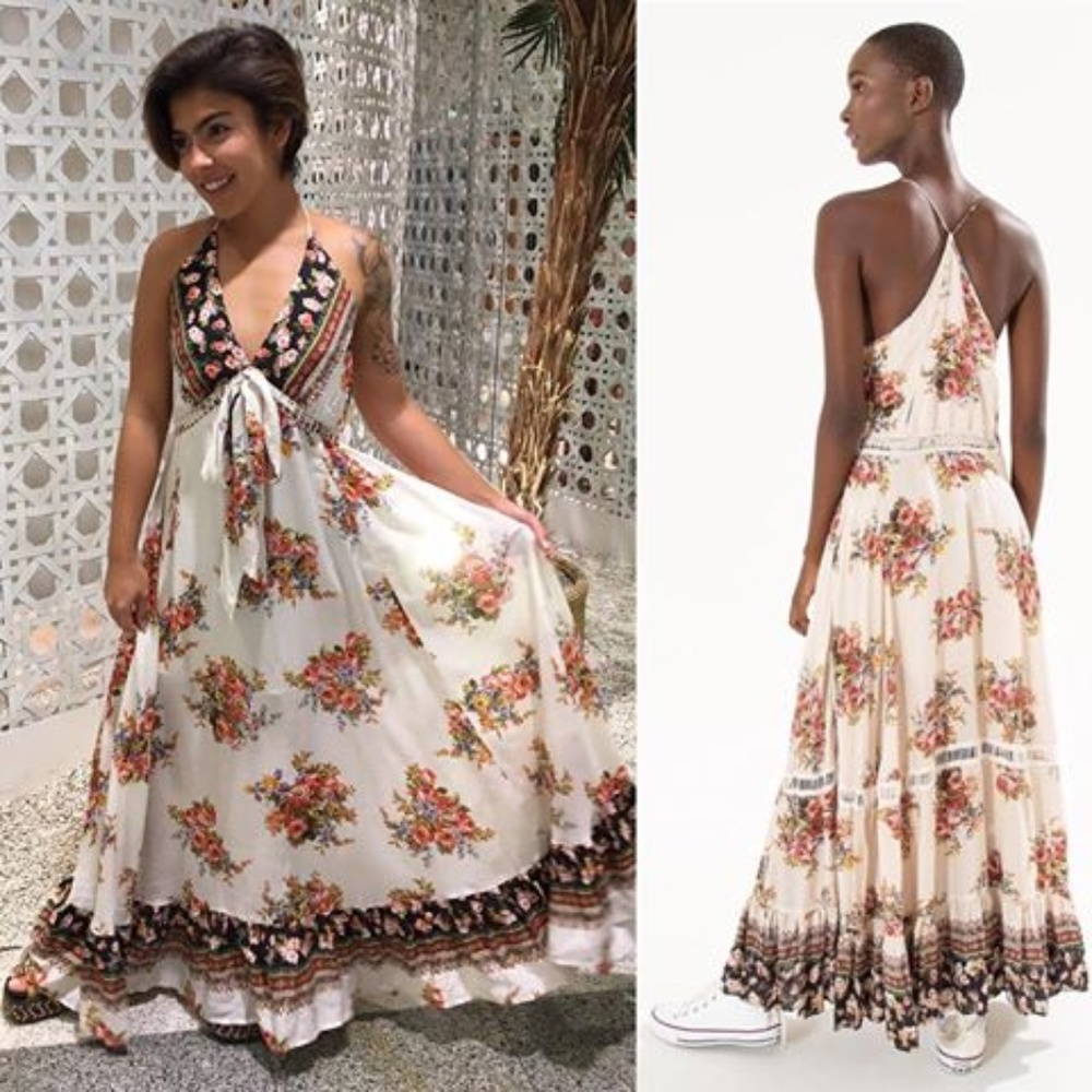 Beautiful Boho meadows dress,  FARM Rio size M